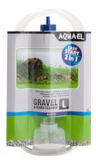 Очиститель аквариумного грунта  Aquael Gravel & Glass Cleaner размер XL (со скребком) (66.5см) (aq-222874)