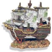 Декорация "Затонувший пиратский корабль", 20х11х20 см (BREE-1520)