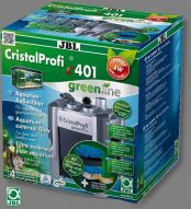 JBL CristalProfi e401 greenline - Экономичный внешний фильтр для аквариумов от 40 до 120 литров, до 80 см. длиной, 450 л/ч, с наполнителями и аксессуарами (JBL6020000)