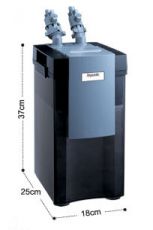Aquanic AQ-1000 (KW) внешний канистровый фильтр 1660л/ч  до 350 л. (kw-500021)