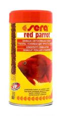 Sera Red Parrot (Sera ред паррот) гранулы 250мл - гранулированный корм для рыб Красных попугаев (s-0411)