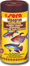 Sera vipagran (Sera випагран) гранулы 100 мл - основной гранулированный корм для всех видов рыб (s-0201)