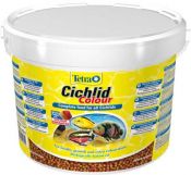 Tetra Cichlid Colour ведро 10л, гранулы-шарики, корм усиливающий окраску цихлид (201392)
