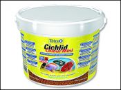 Tetra Cichlid Colour Mini ведро 10л, мини гранулы-шарики, корм усиливающий окраску цихлид (201385)