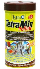 TetraMin Pellets 250мл гранулы - двухцветные шарики основной корм для всех рыб (209817)