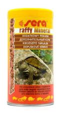 Sera raffy Mineral (Sera раффи минерал) гранулы 1000 мл - гранулированный кормом для кормления всех видов водяных черепах и рептилий (s-1895)