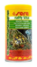 Sera raffy Vital (Sera раффи Витал) смесь гранул 1000 мл - растительный корм для сухопутных черепах и растительноядных рептилий (s-1834)