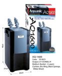 Aquanic AQ-1600 (KW) внешний канистровый фильтр 2400л/ч  до 500 л. (kw-500023)